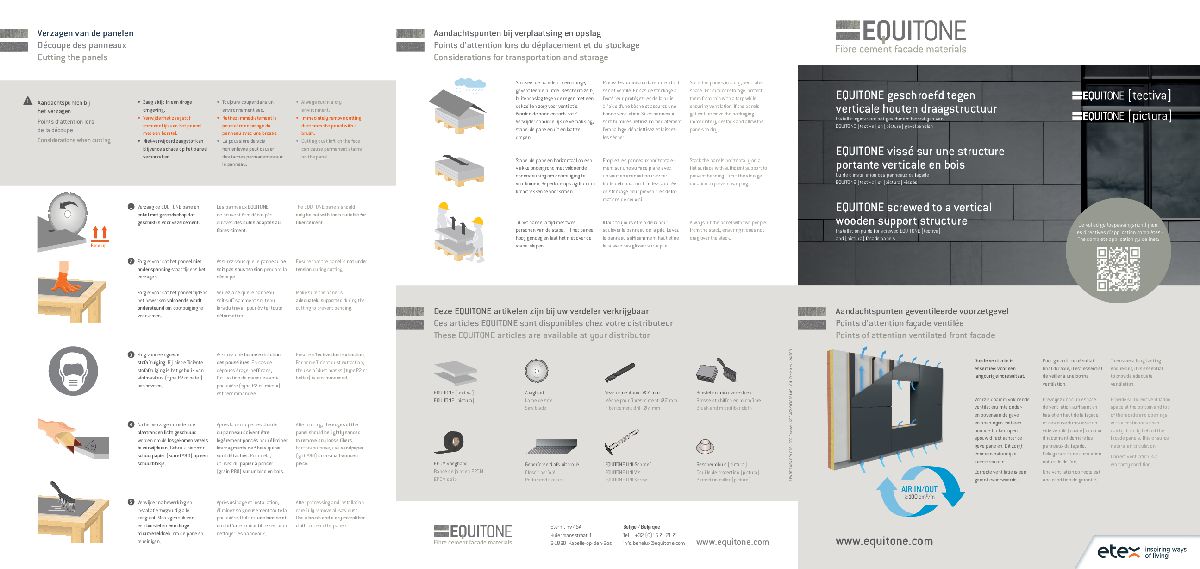 EQUITONE Quick Installation Guide