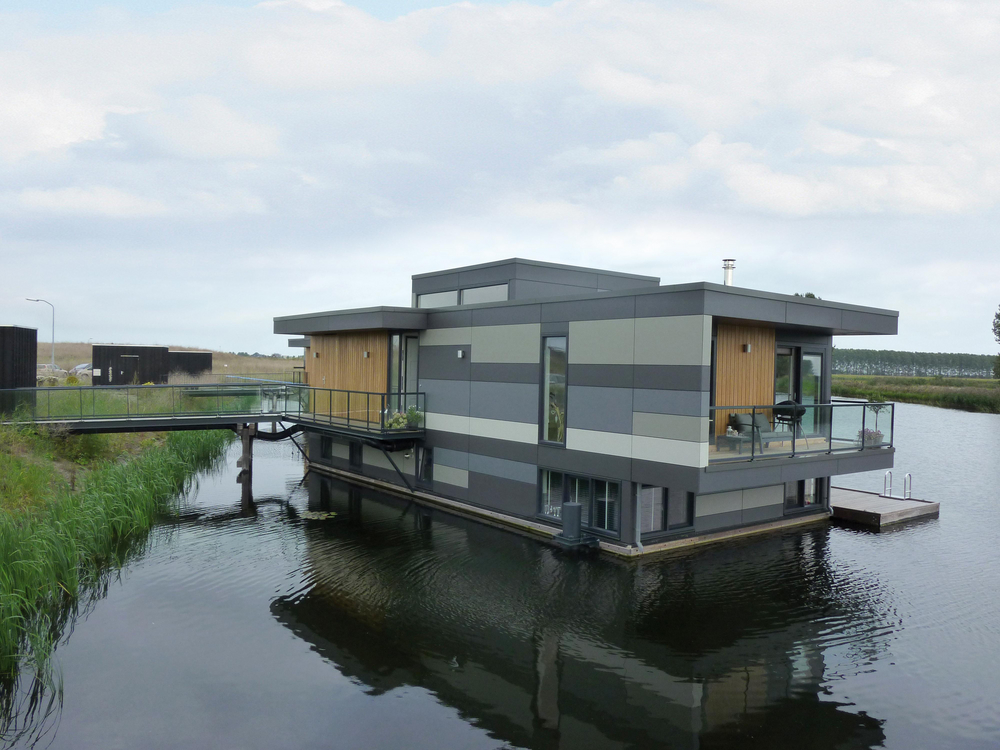 Floating houses, Netherlands Etex