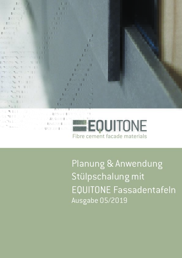 Planung & Anwendung Stülpschalung mit EQUITONE