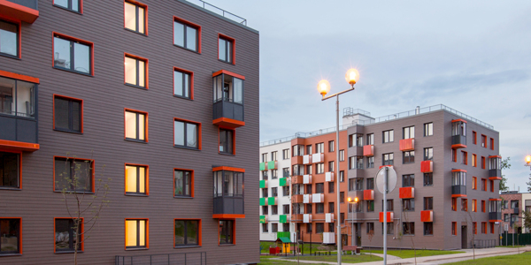 Apartment complex in Gorki Village