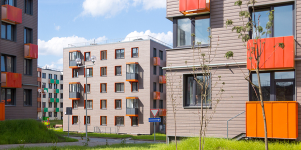 Apartment complex in Gorki Village