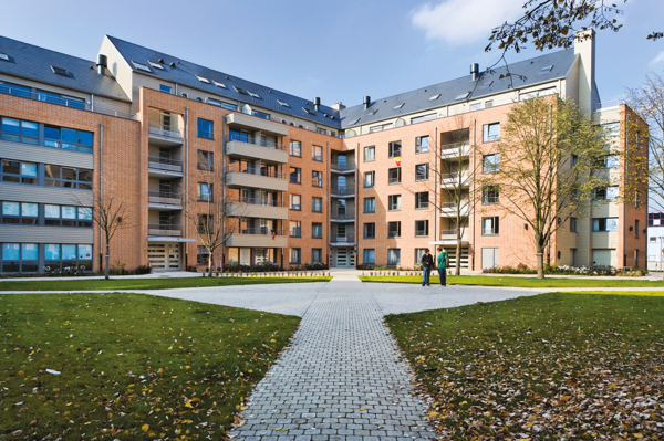 Hanse residentie in St-Lambrechts-Woluwe, België