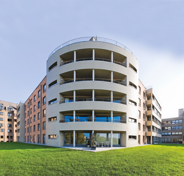 Hanse residentie in St-Lambrechts-Woluwe, België