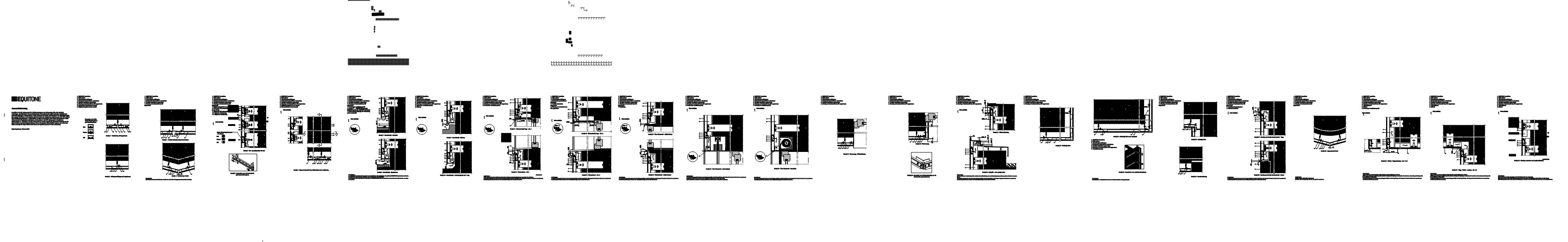 CAD Detaljer Aluminiumkonstruktion DWG