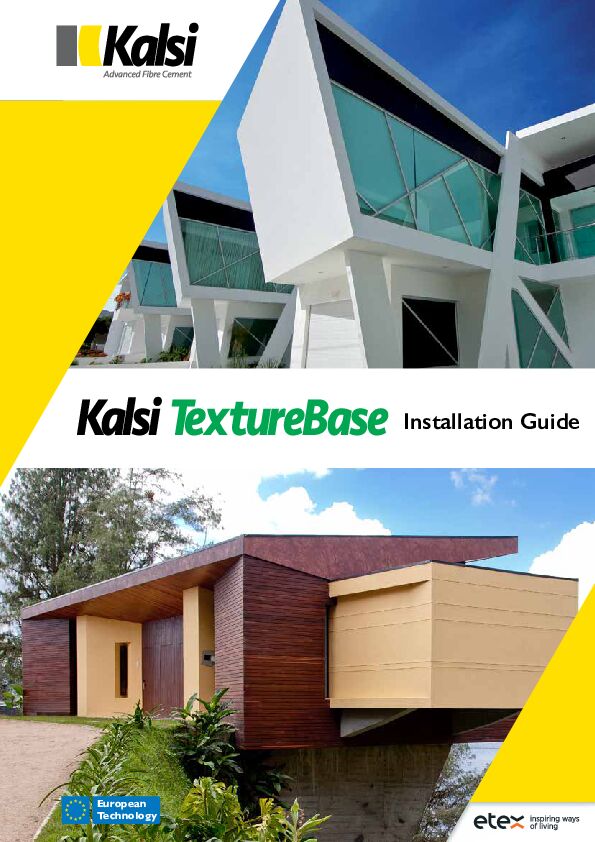 Kalsi TextureBase Installation Guide