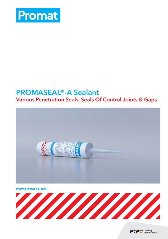 PROMASEAL® A Sealant Various Penetration Seals - Revision 1