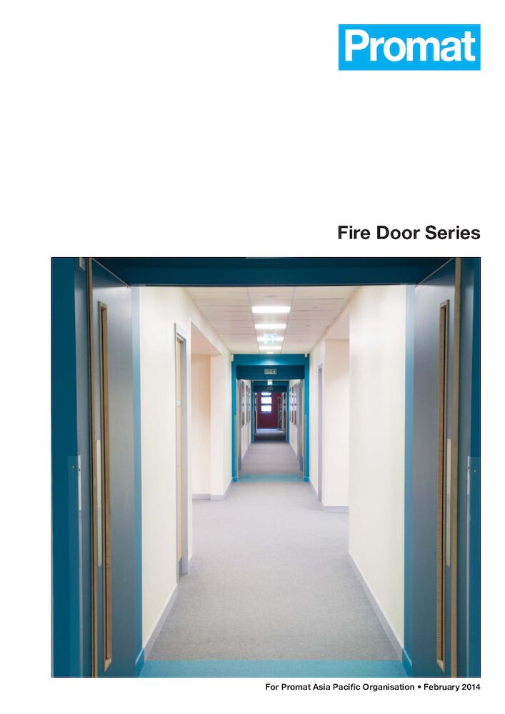 Application & Technical Manual 11 Fire Doors Series