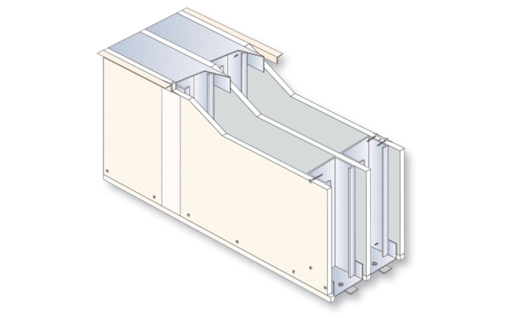 Parede Drywall Entre Lojas