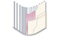 Sistema de Parede Drywall Curva