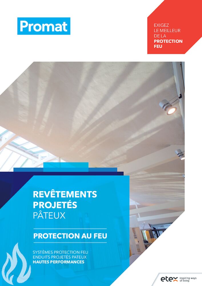 Brochure – Revêtements projetés pâteux