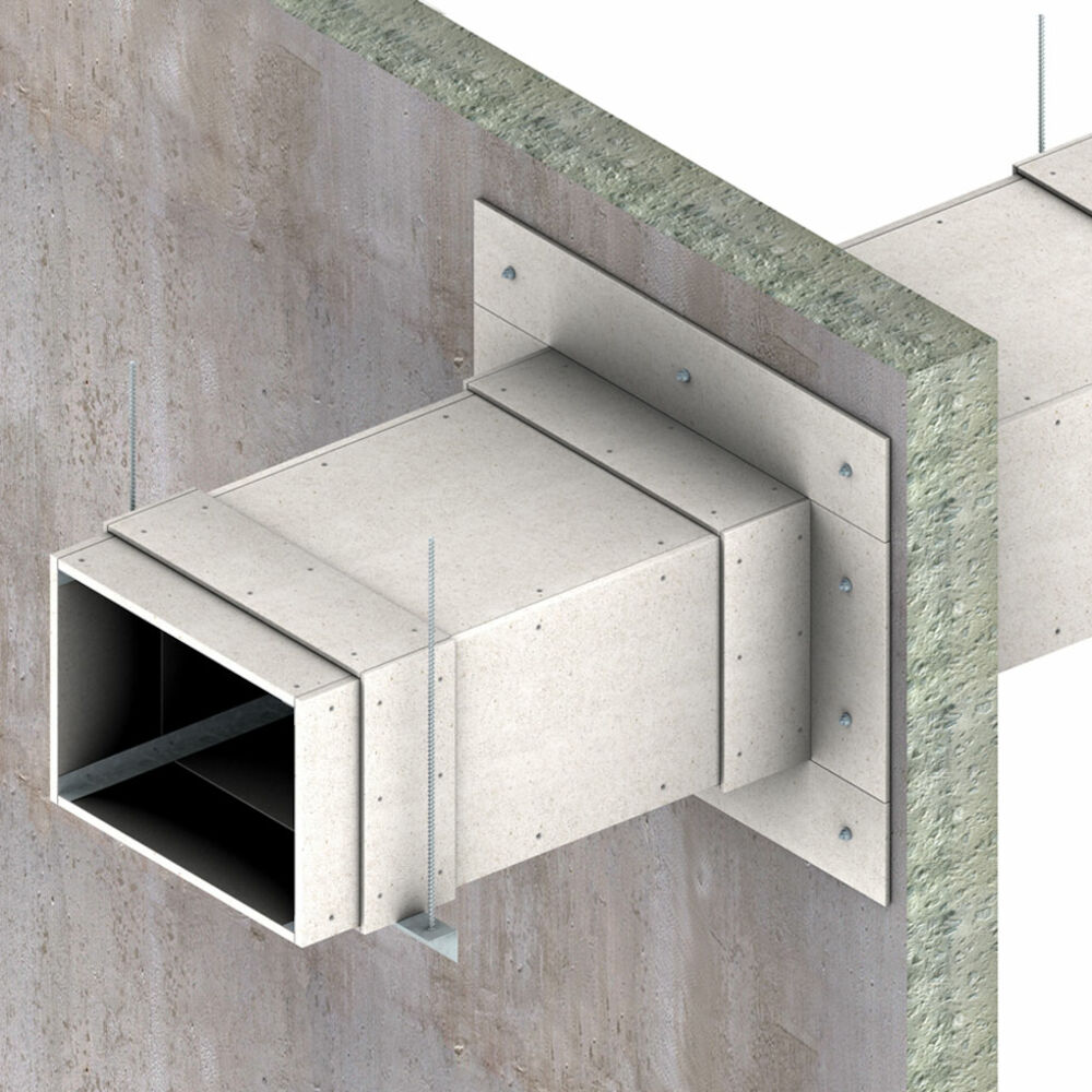 Fire Protection of Self-supporting Ducts