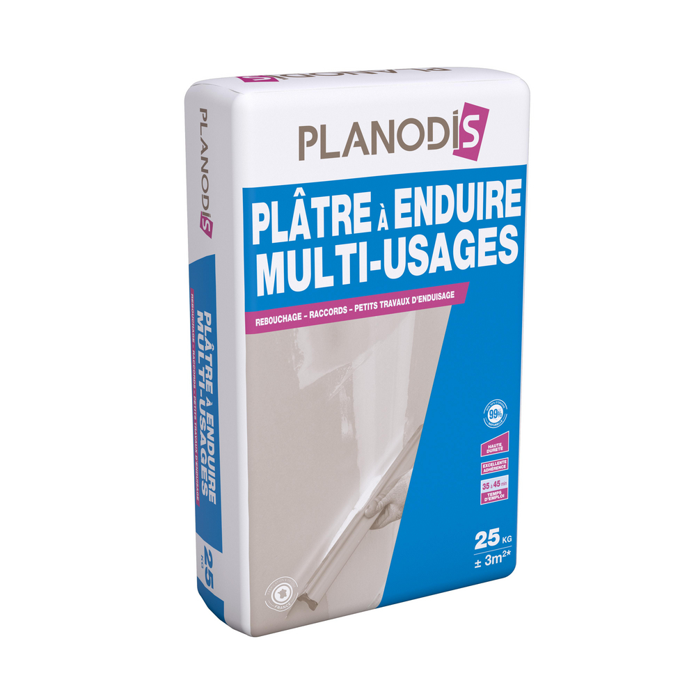 PLANODIS PLATRE A ENDUIRE MULTI-USAGES