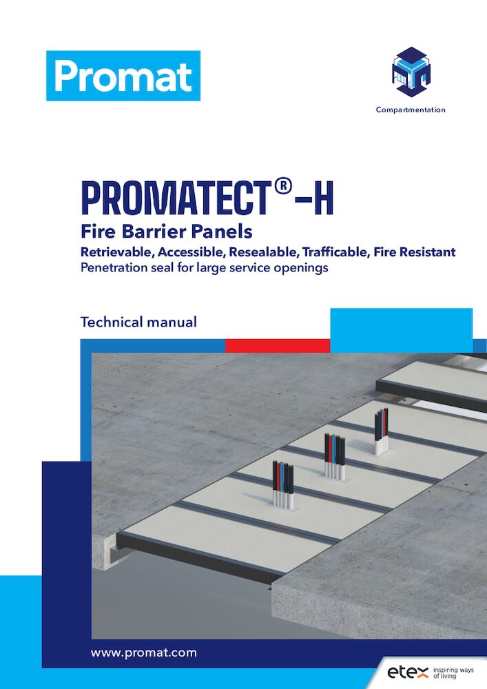 PROMATECT®-H Fire Barrier Panels Technical Manual