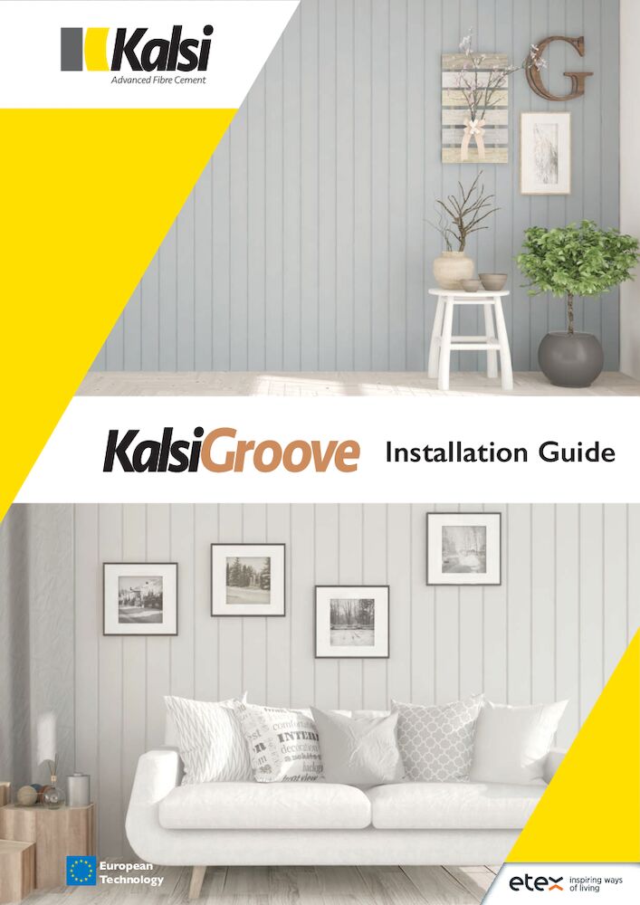 KalsiGroove™ Decorative V Groove Lining Installation Guide