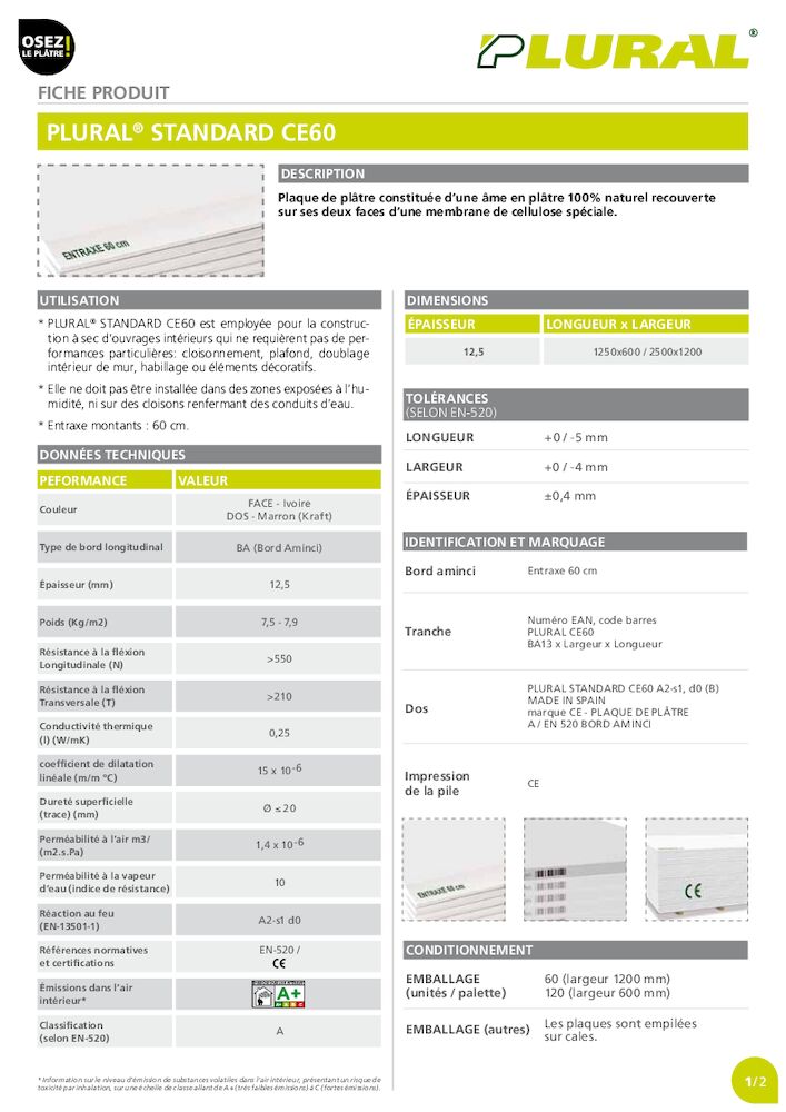 Plural® Standard CE60