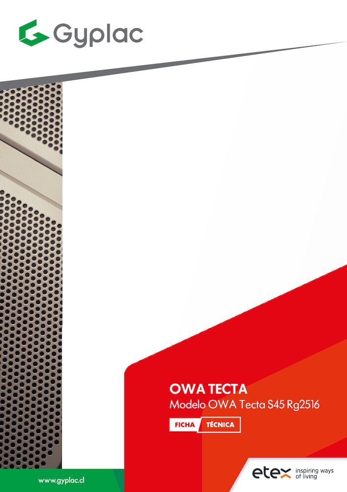 Ficha Técnica OWA Tecta S45 Rg2516