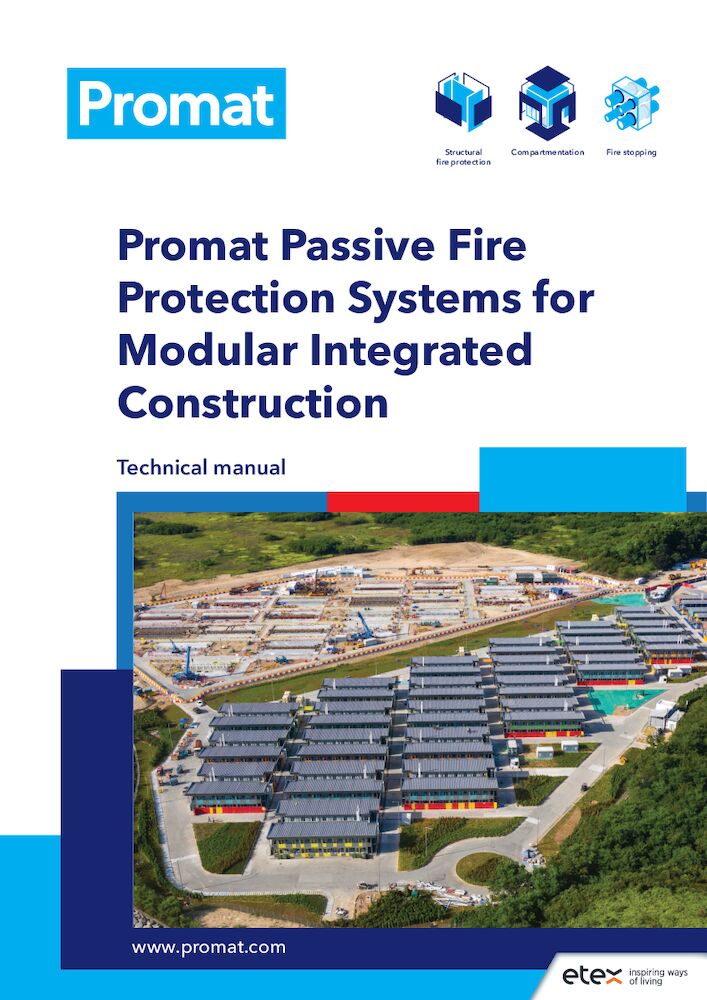 Promat Fire Protection Systems for Modular Integrated Construction