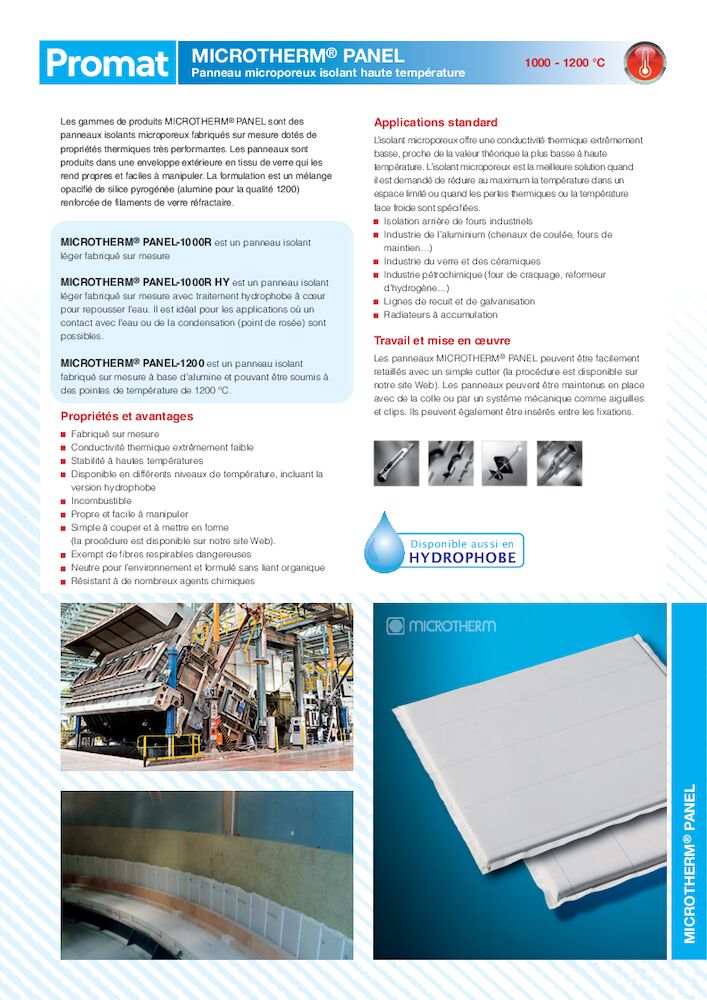MICROTHERM®-PANEL TDS FR