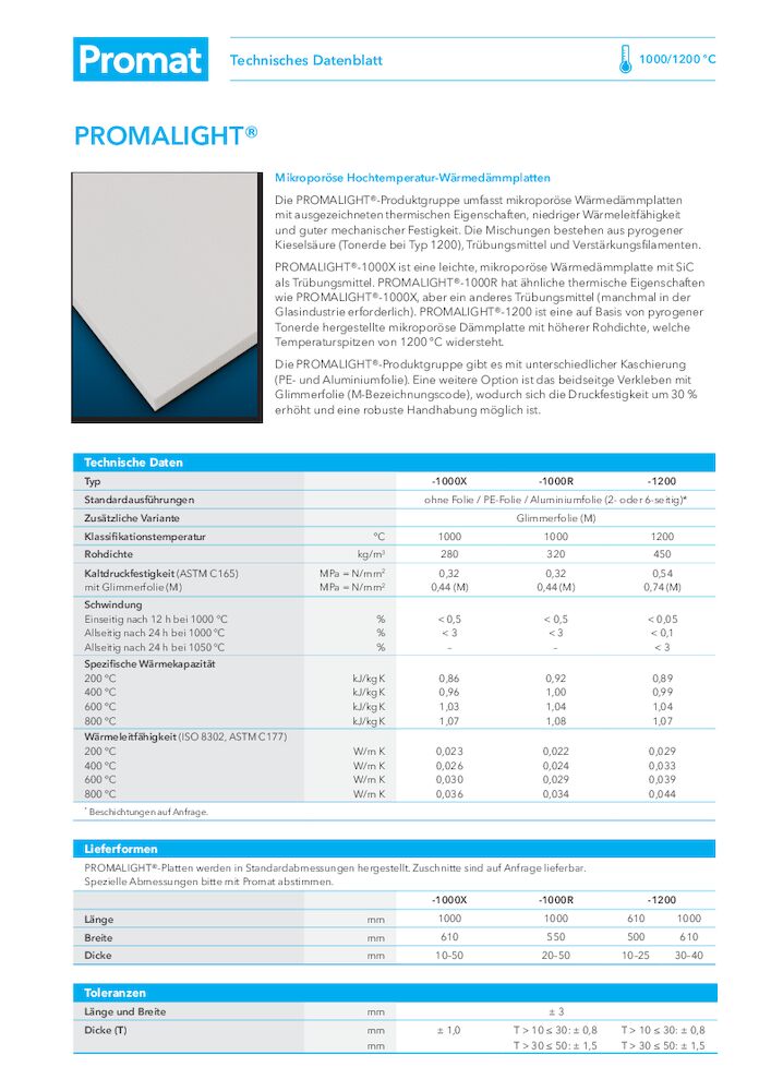 PROMALIGHT® TDS DE