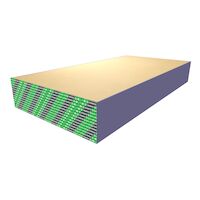 Nuestra placa de Yeso Gyplac EX (Extra Resistente), es ideal para aplicaciones que queden expuestas a golpes o con un flujo constante de personas