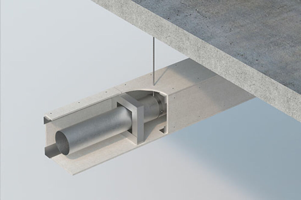 Utility Pipe Enclosure Promat Singapore and ASEAN