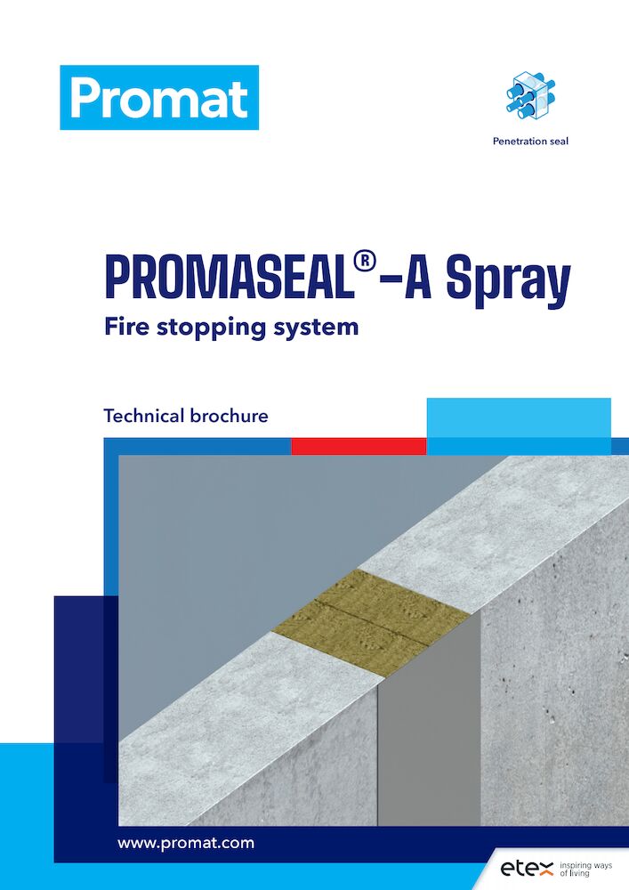 PROMASEAL®-A Spray Fire Stopping Technical Brochure