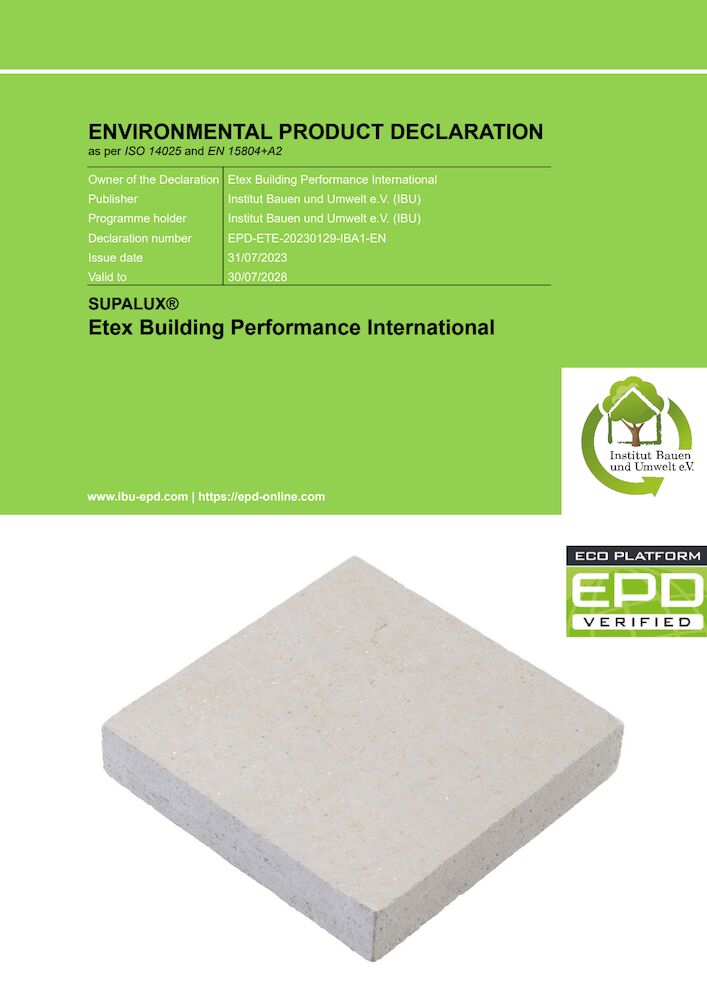 SUPALUX® EPD