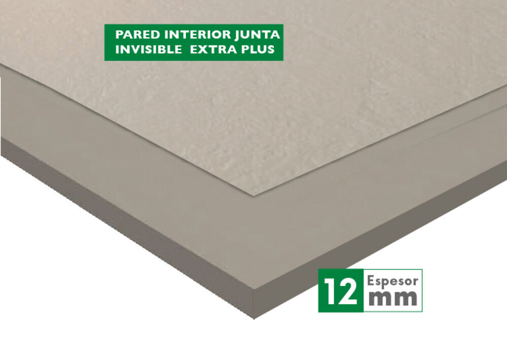 Superboard Pared Interior Junta Invisible Extra Plus 12 mm