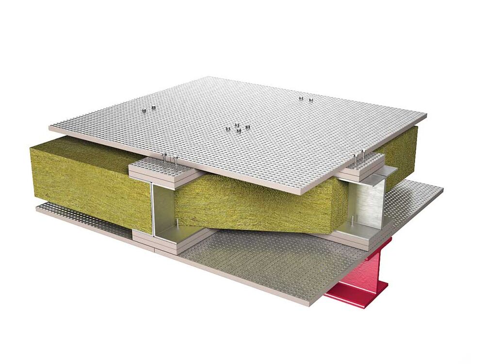 240 minutes fire rated Floor System - DURASTEEL®