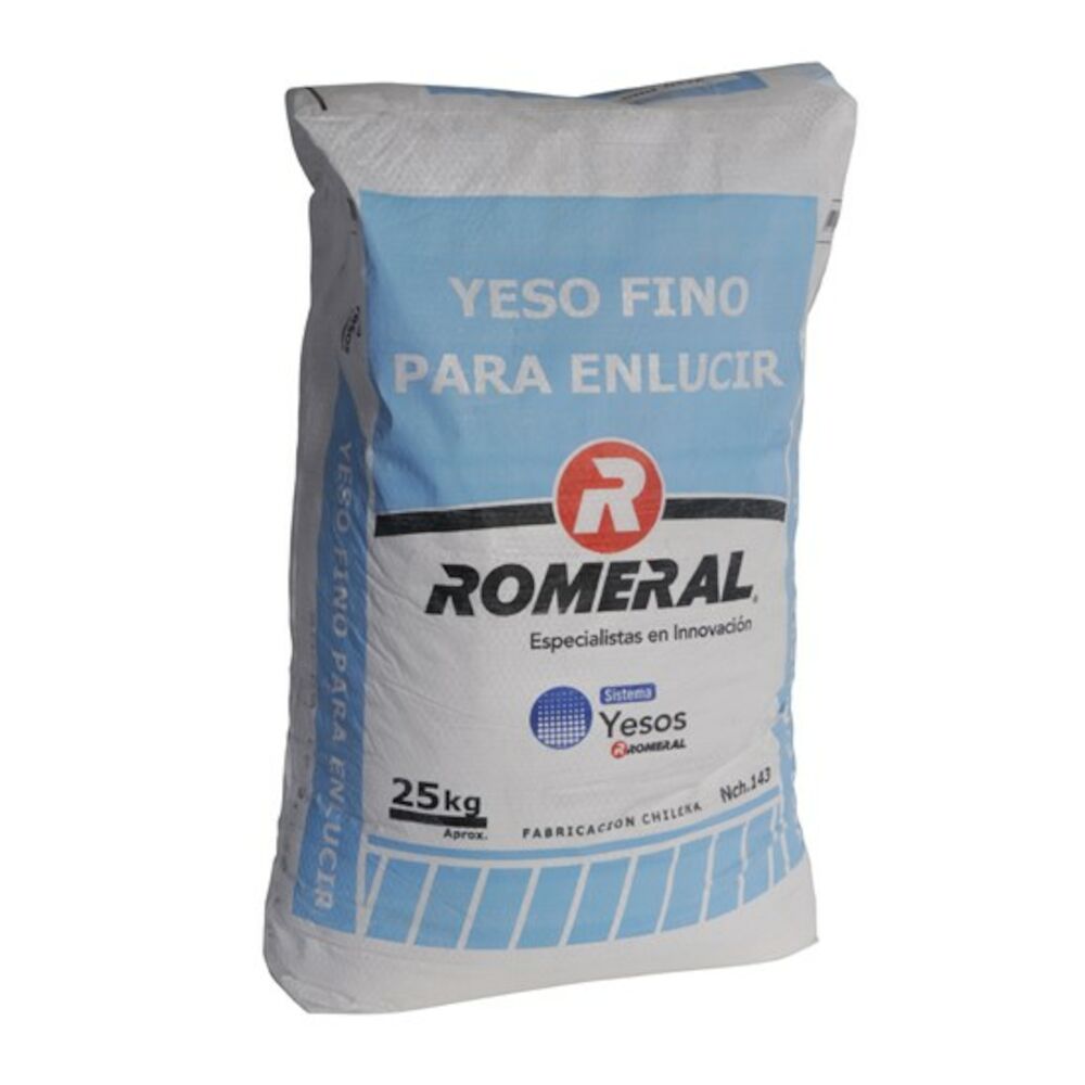 Yeso Fino para Enlucir Romeral