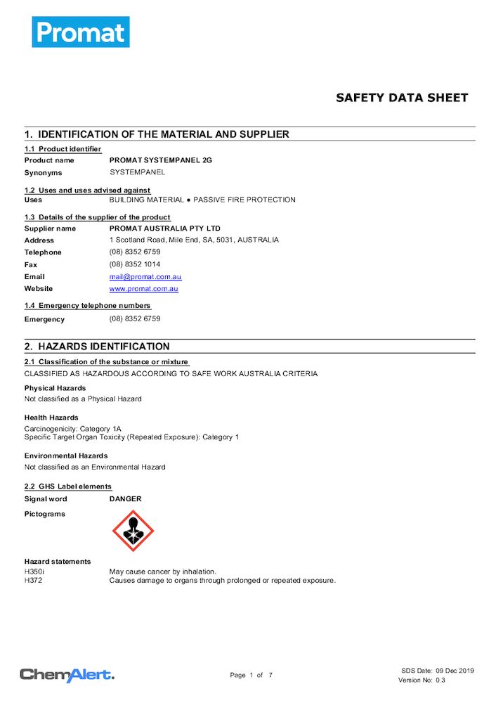 SYSTEMPANEL 2G SDS