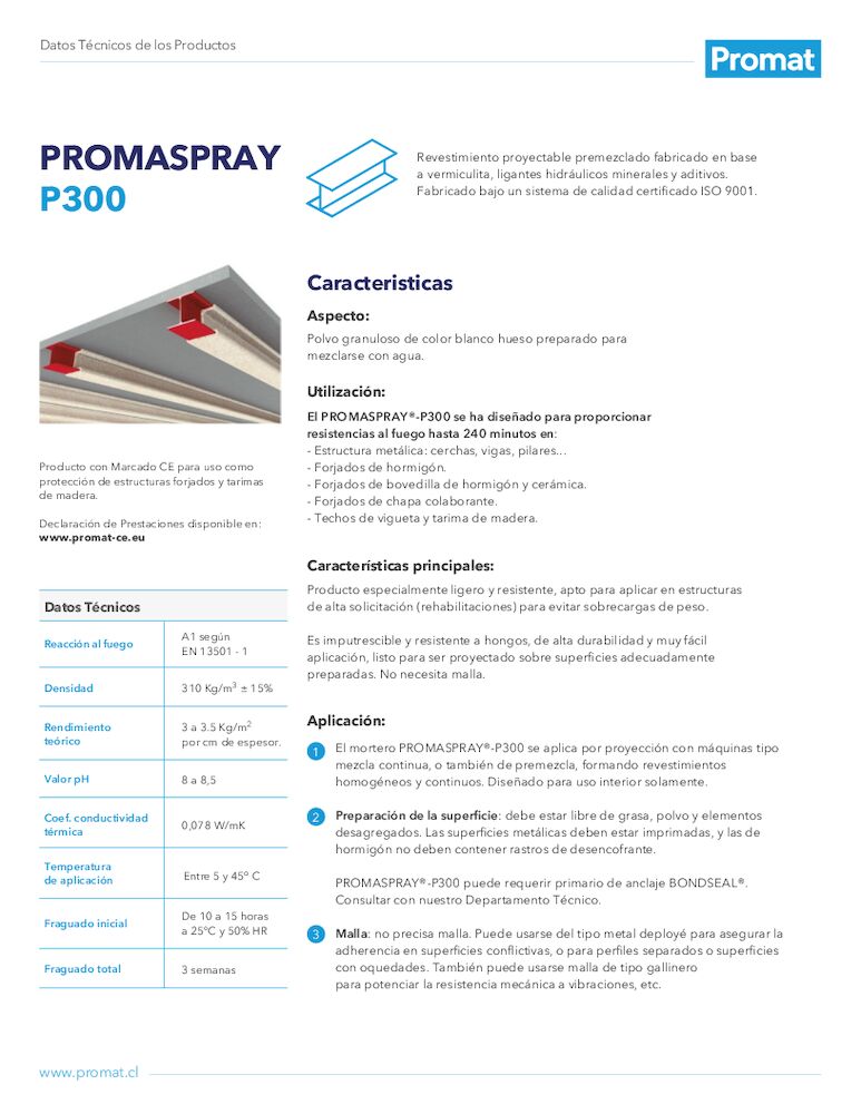 Promat-PROMASPRAY-P300