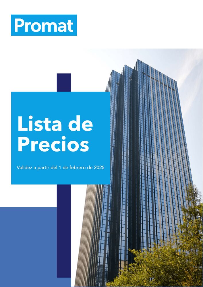 Tarifa Promat 2022