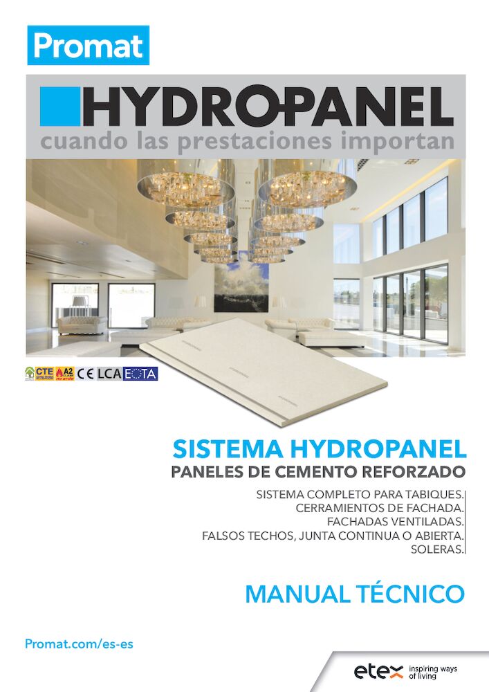 Manual técnico HYDROPANEL®