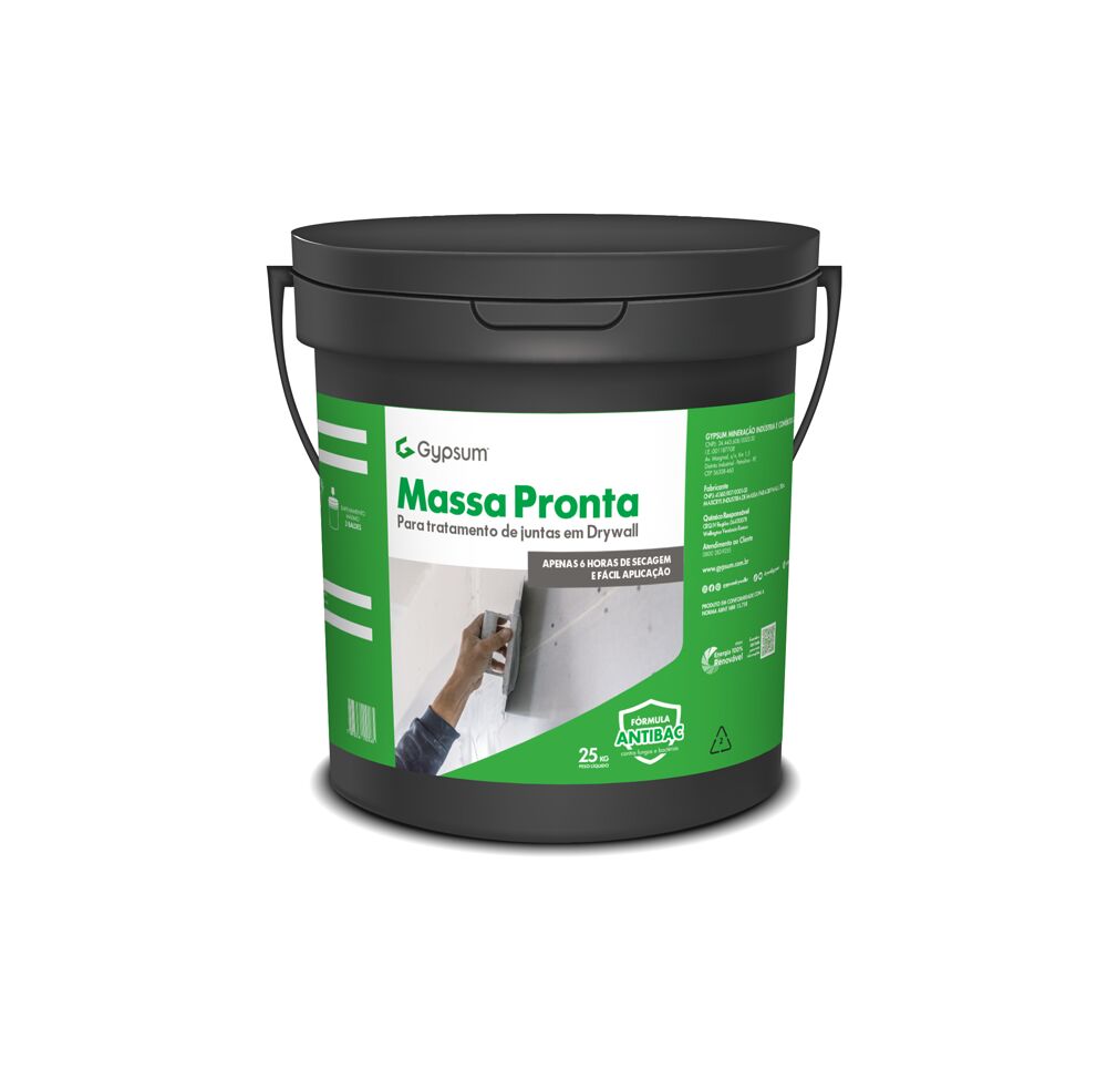 Massa Pronta para Tratamento de Juntas